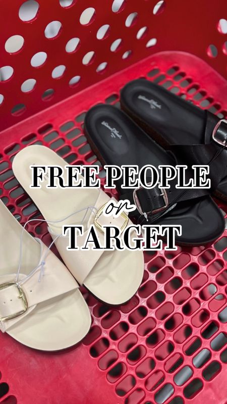Target Free People look for less! the Madrid Birkenstock goes for $150. These are very similar and only $25!👏🏼

Look for less. Birkenstock. Free people look for less. Trending now. Target finds. Sandals. Summer outfit. 

#LTKShoeCrush #LTKStyleTip #LTKFindsUnder50
