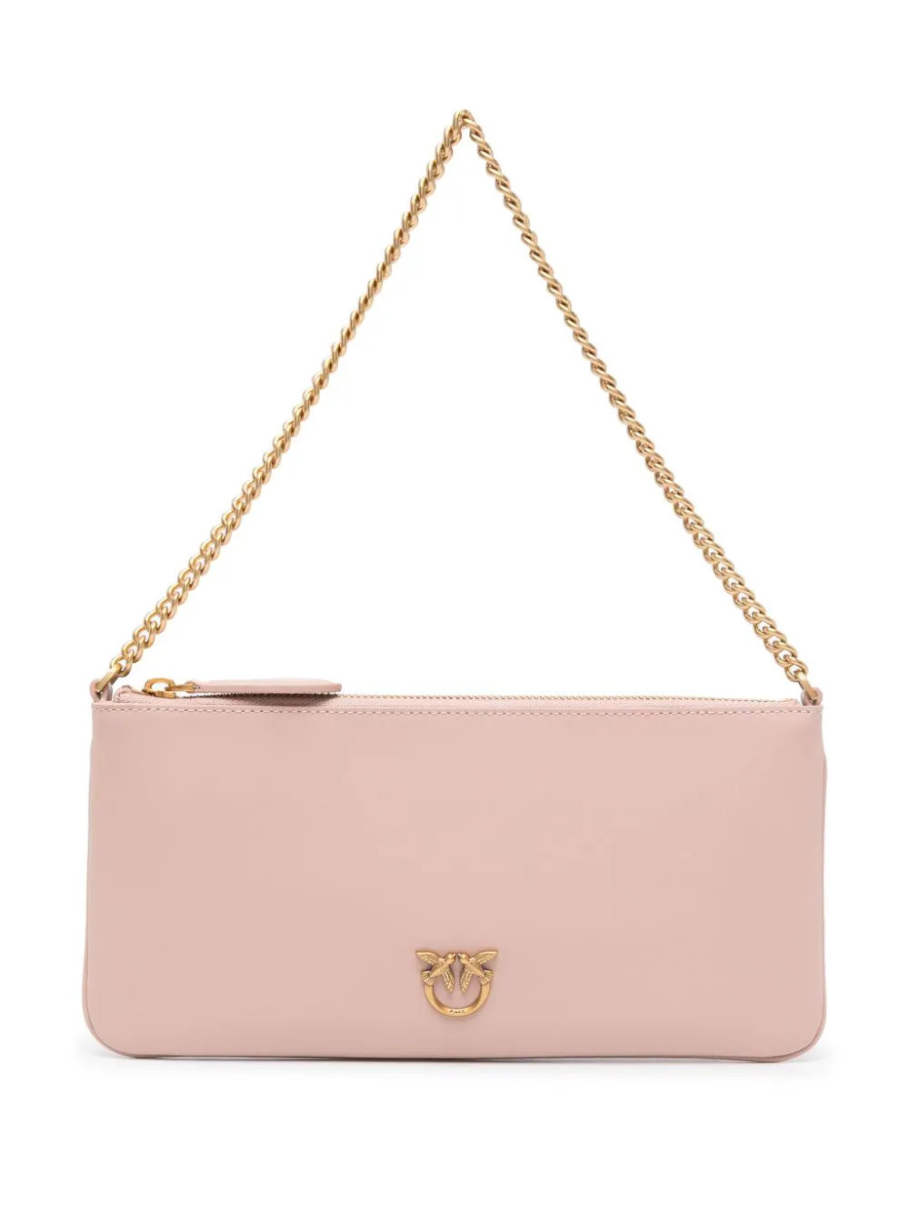 PINKO Flat Classic Love Simply shoulder bag | Farfetch Global