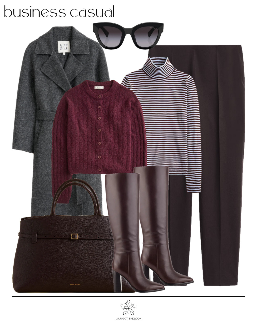 Business casual: Alex Mill coats - 4 looks  - look 4 

 #LTKootd #LTKSeasonal #LTKU