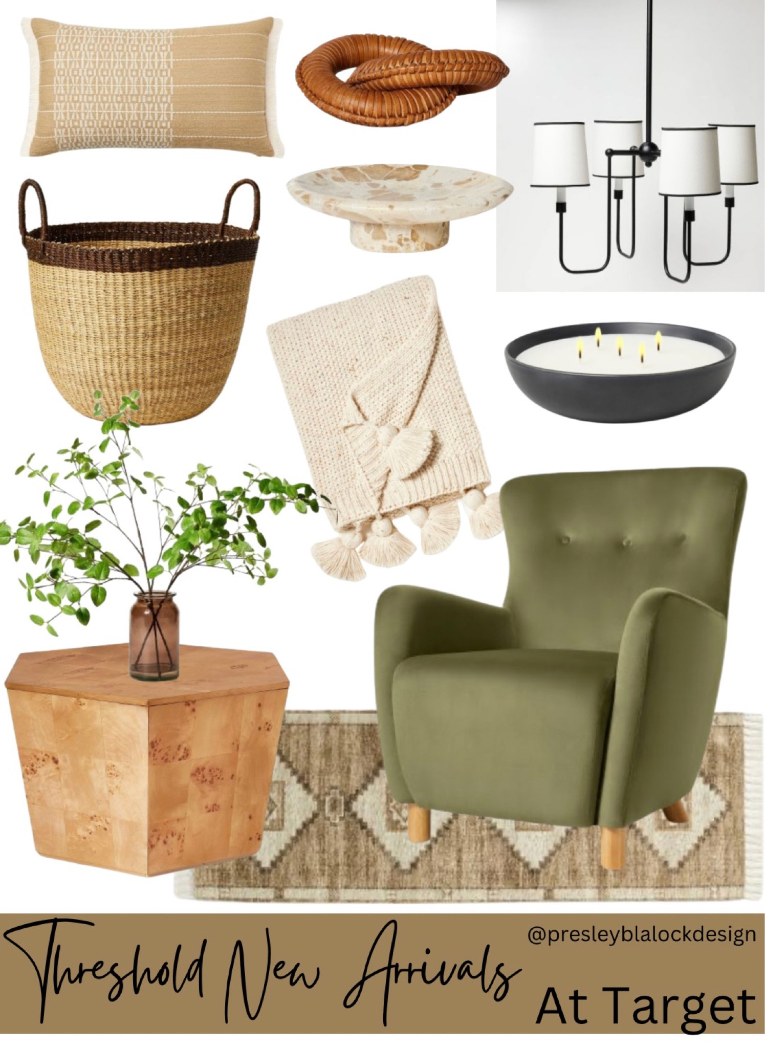 Target Home / Studio McGee / Threshold Collection / McGee and Co / Home Decor / New Arrivals / Target Finds / Runner Rug / Olive Green Chair / Wooden Coffee Table / Storage Basket / Marble Decor / Throw Pillow / Throw Blanket / Coffee Table Decor / Faux Greenery 

#LTKSeasonal #LTKhome #LTKFind