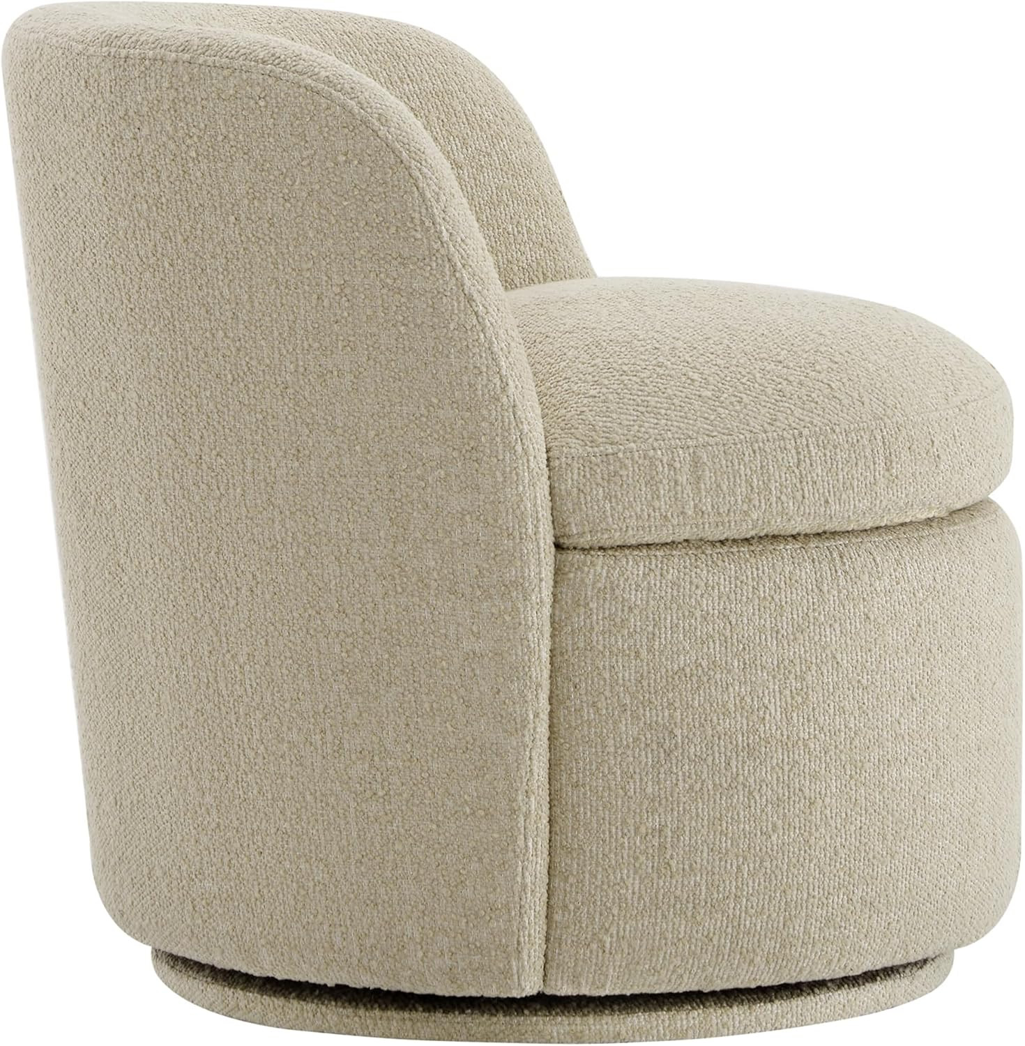 CHITA Swivel Barrel Chair, FSC Certified Comfy Upholstered Boucle Accent Chair for Living Room, O... | Amazon (US)