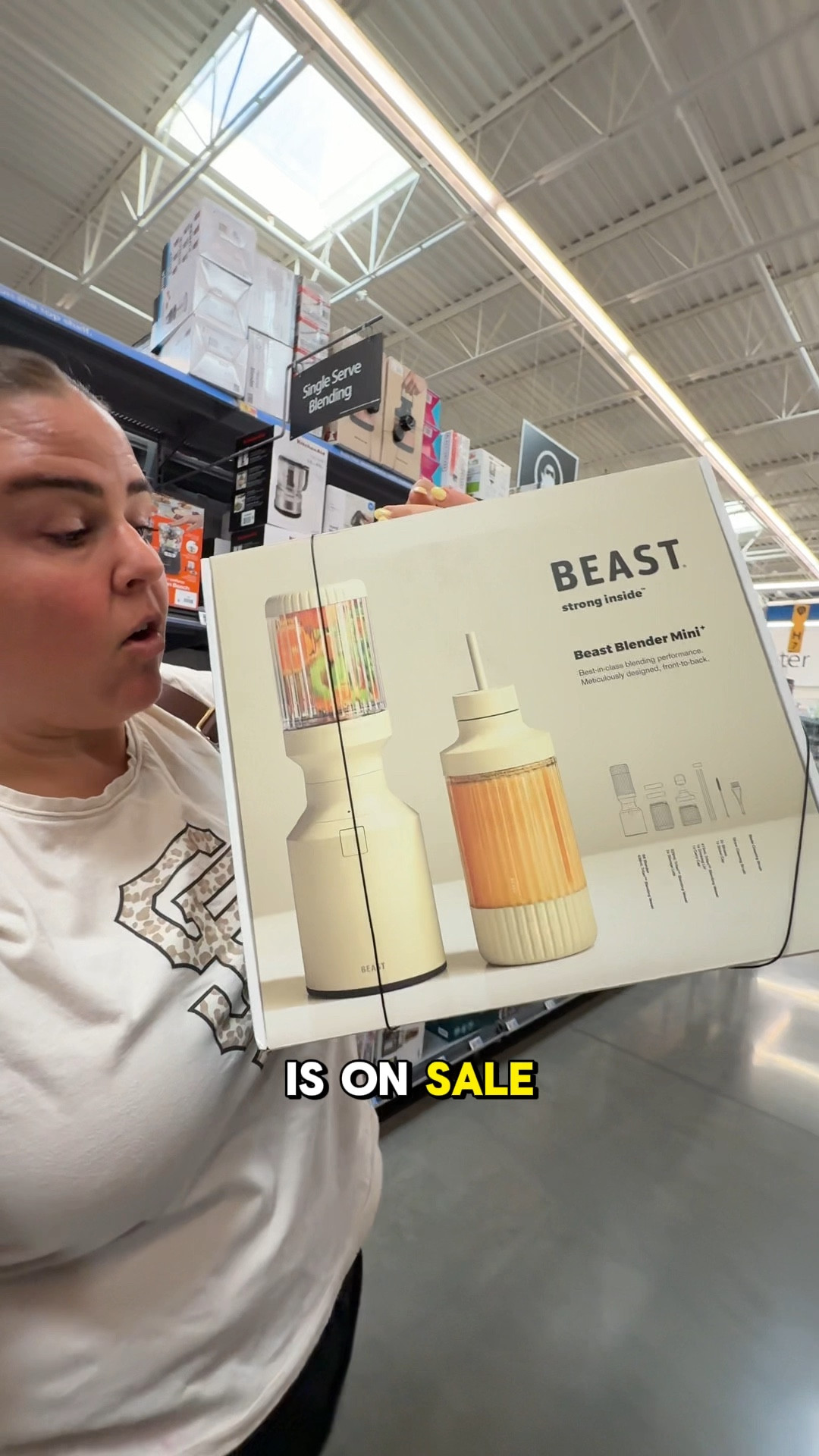 Small but mighty—the Mini Beast Blender is perfect for smoothies, protein shakes, and sauces on the go. It’s on sale at Walmart right now and I linked it on LTK! #WalmartFinds #HealthyLiving #LTKUnder50 

#LTKFindsUnder100 #LTKHome #LTKActive