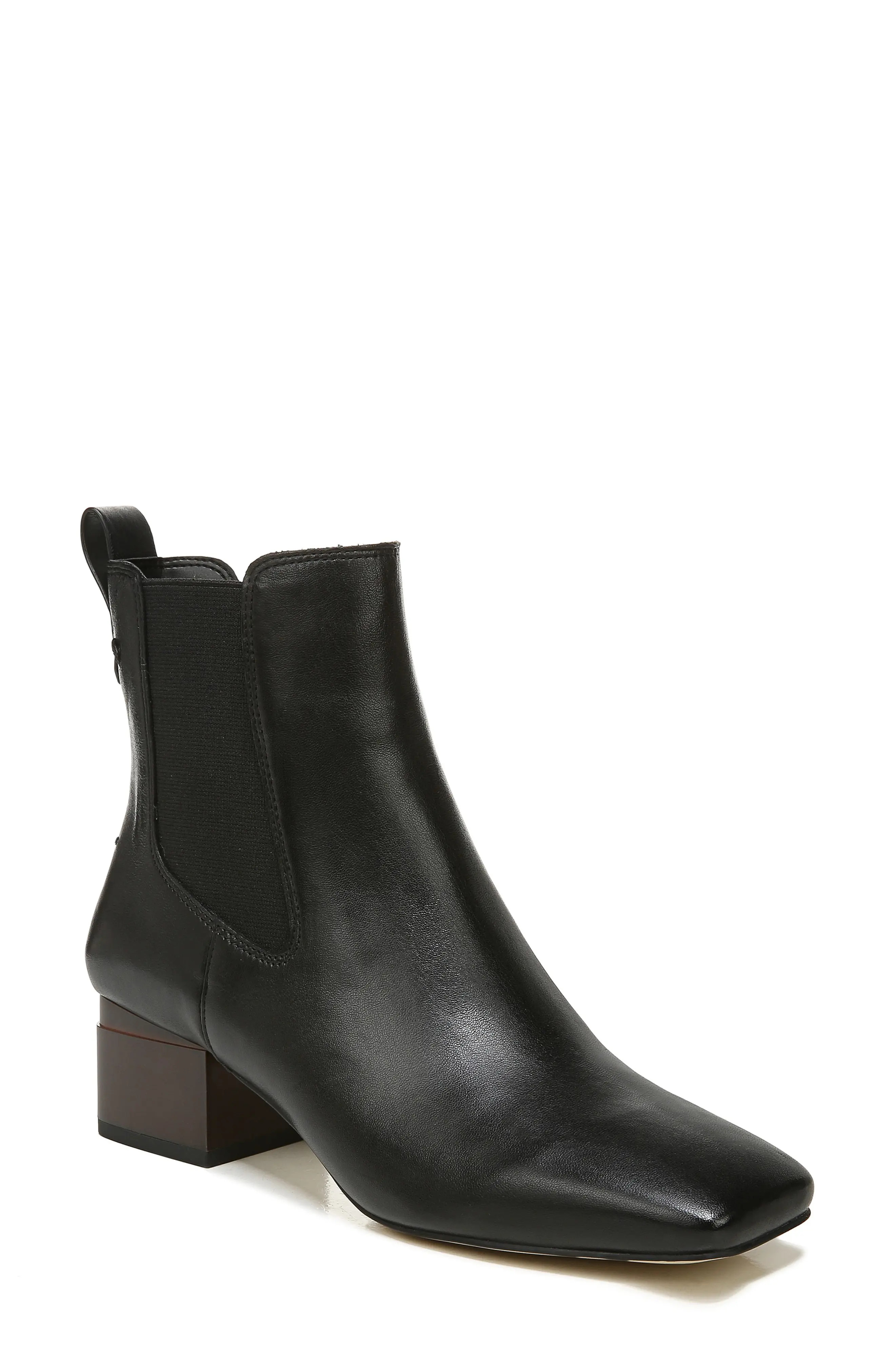 Franco Sarto Waxton Chelsea Boot - Wide Width Available in Black at Nordstrom Rack, Size 5 | Nordstrom Rack