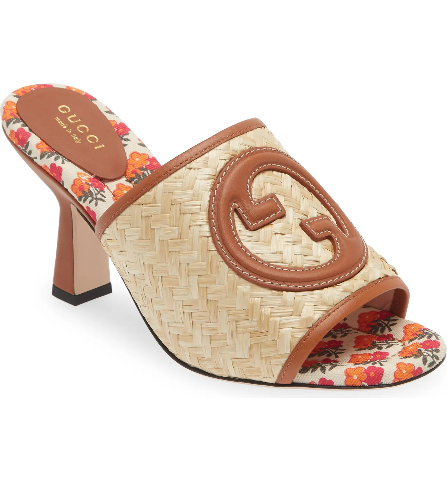 Mabel Woven Raffia Slide Sandal (Women) | Nordstrom