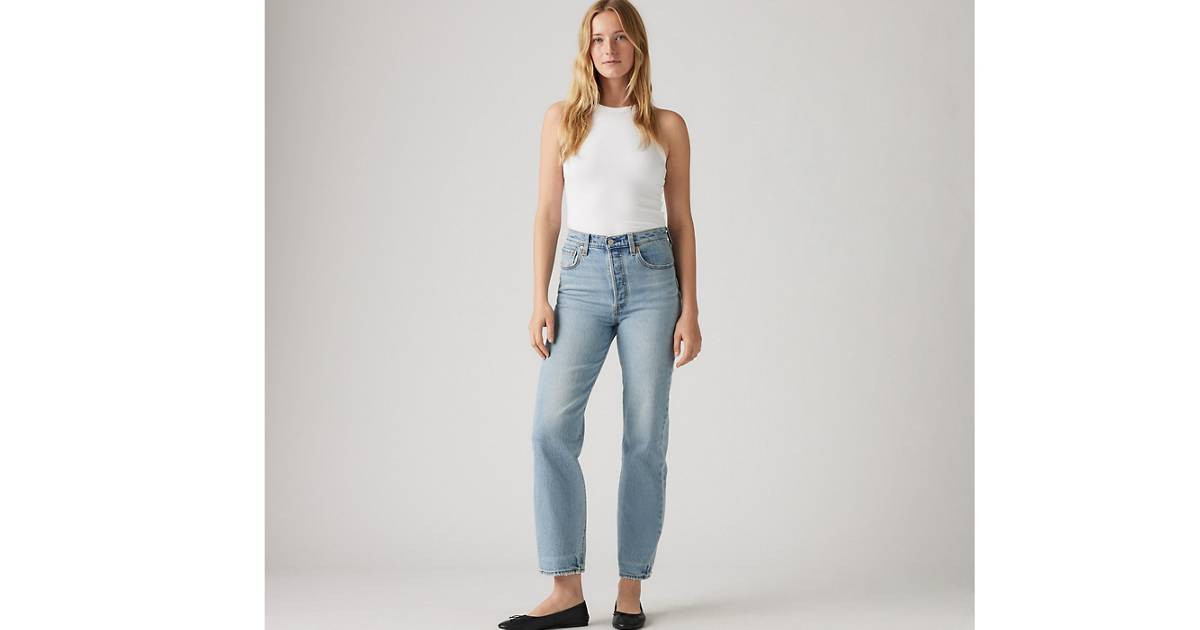 Ribcage Straight Ankle Women's Jeans - Medium Wash | Levi's® US | Levi's US