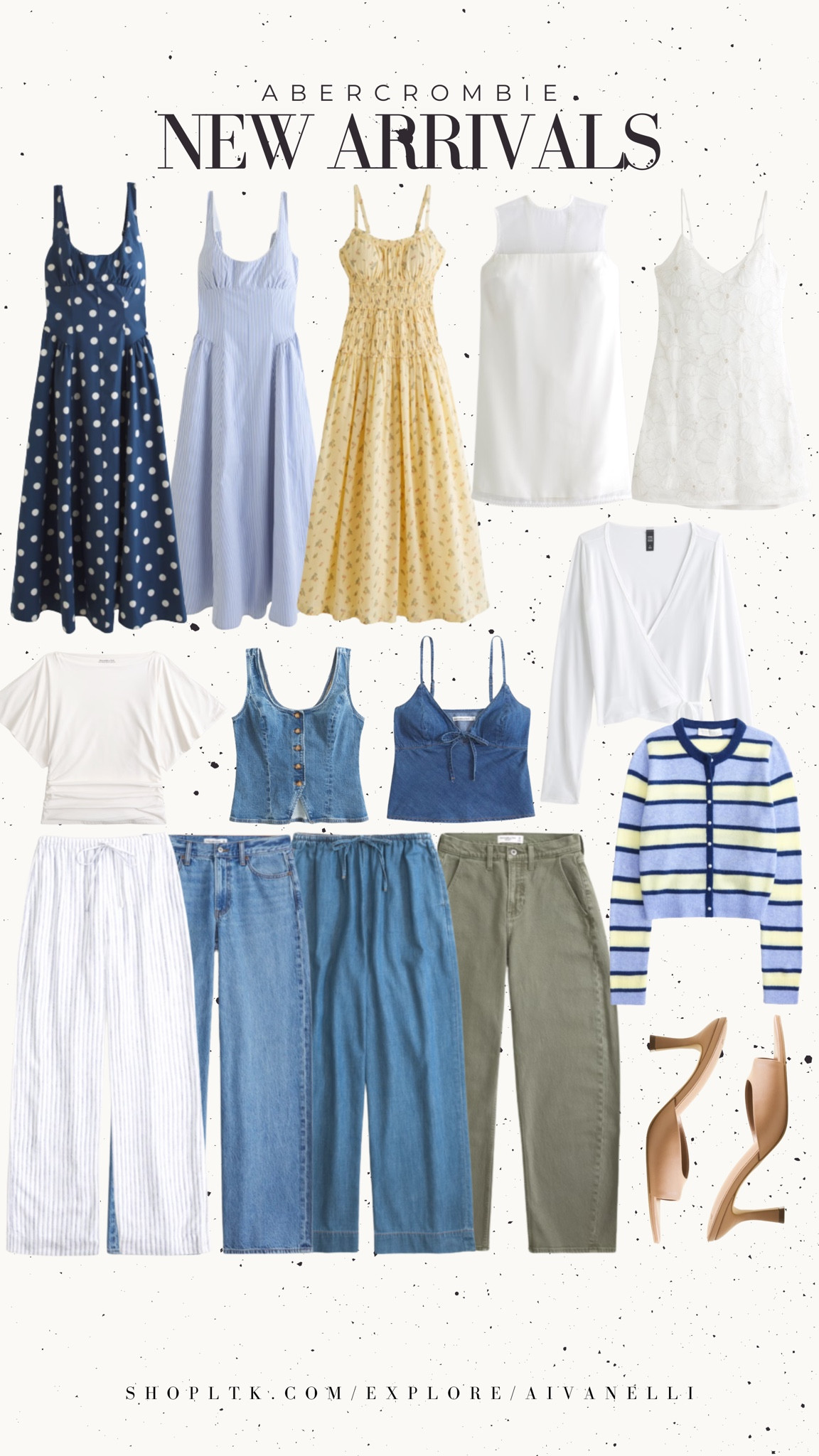 Abercrombie new arrivals

spring layering pieces
lightweight knits
casual midi skirts
neutral basics
floral accents
everyday denim
breezy blouses
transitional jackets
spring sandals
effortless outfits

#LTKSeasonal #LTKootd #LTKSaleAlert