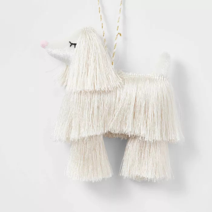 Dog Christmas Tree Ornament White - Wondershop™ | Target
