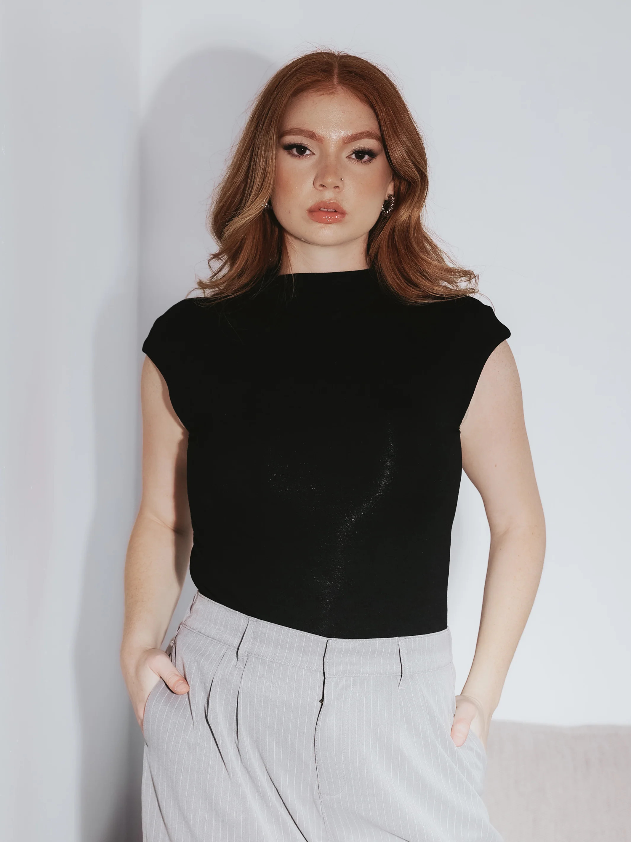 Mock Cap Sleeve Brami (Full Length) | Klassy