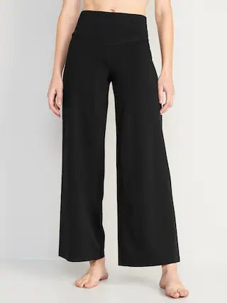 Extra High-Waisted PowerChill Wide-Leg Pants | Old Navy (US)