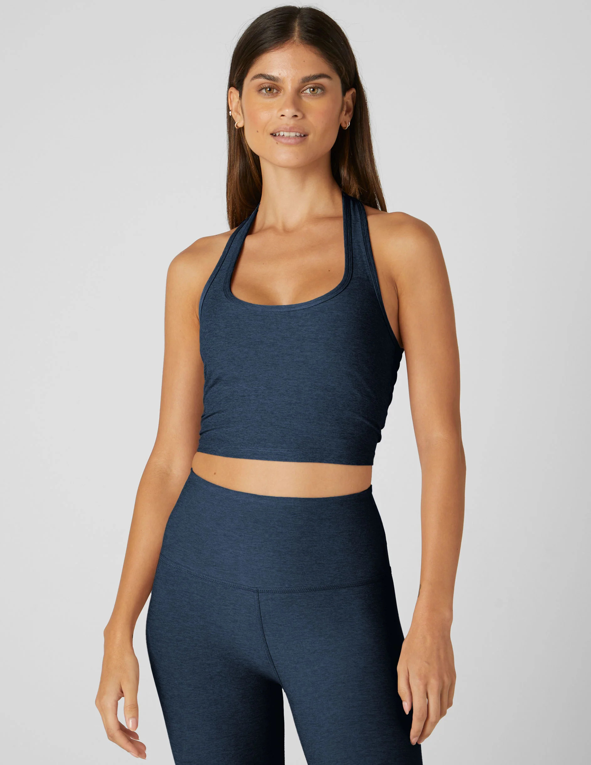 Spacedye Well Rounded Cropped Halter Tank | Beyond Yoga | Beyond Yoga