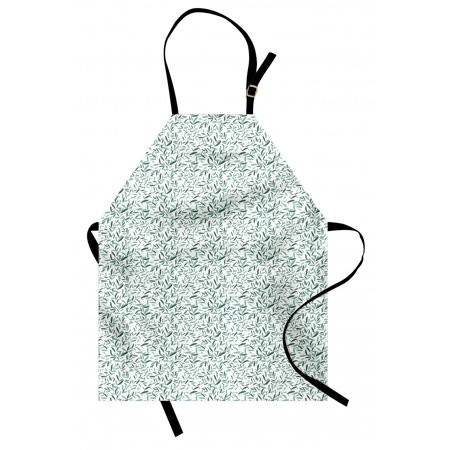 Garden Apron Olive Branches with Leaves Classic Simplistic Soft Spring Time Theme, Unisex Kitchen Bi | Walmart (US)
