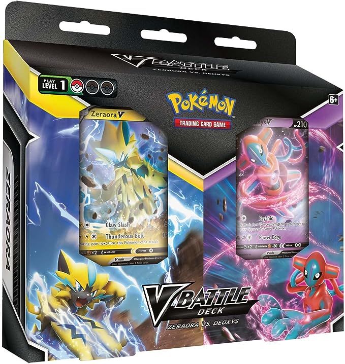 Amazon.com: Pokémon TCG: V Battle DeckZeraora vs. Deoxys : Toys & Games | Amazon (US)