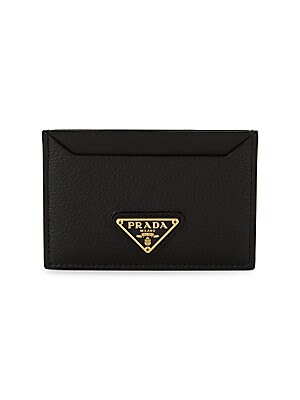 Phenix Logo Pebbled-Leather Card Holder | Saks Fifth Avenue OFF 5TH