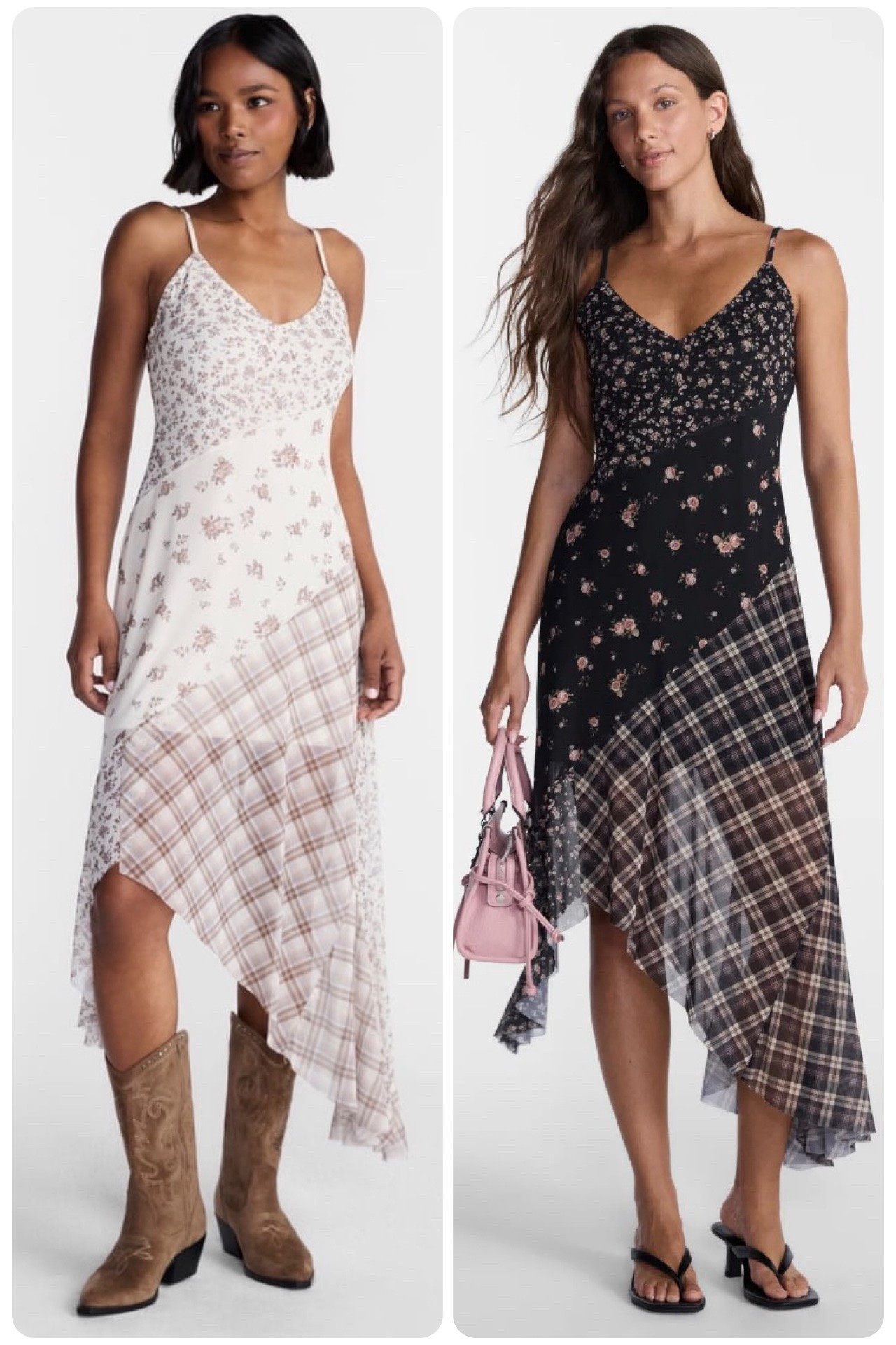 No Boundaries Mix Midi Dress

#LTKootd