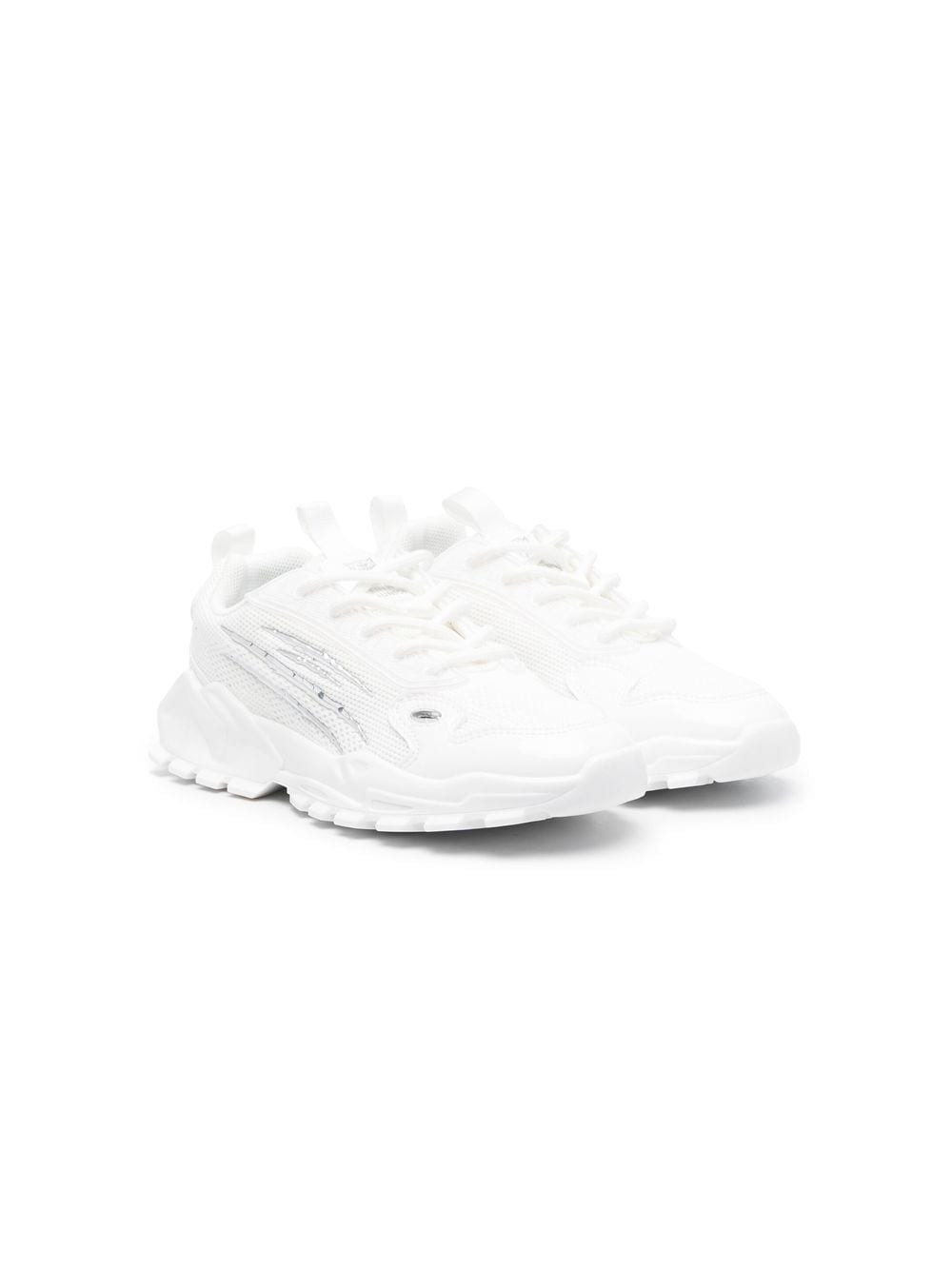 Plein Sport chunky lace-up sneakers - White | Farfetch Global