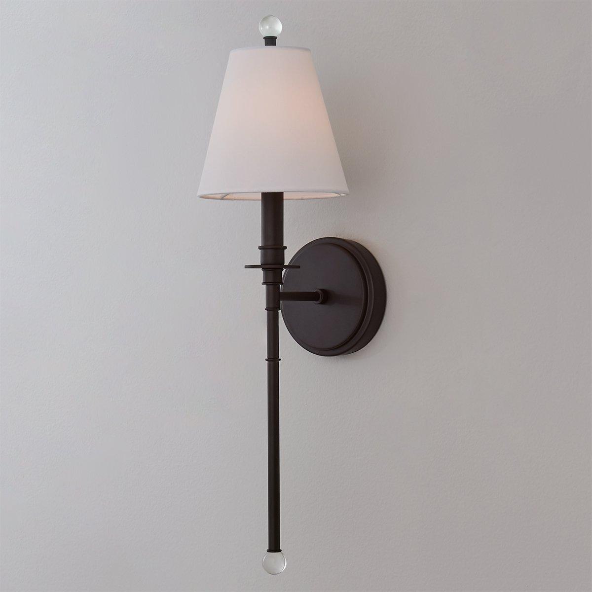 Sleek Adorned Bar Sconce | Shades of Light