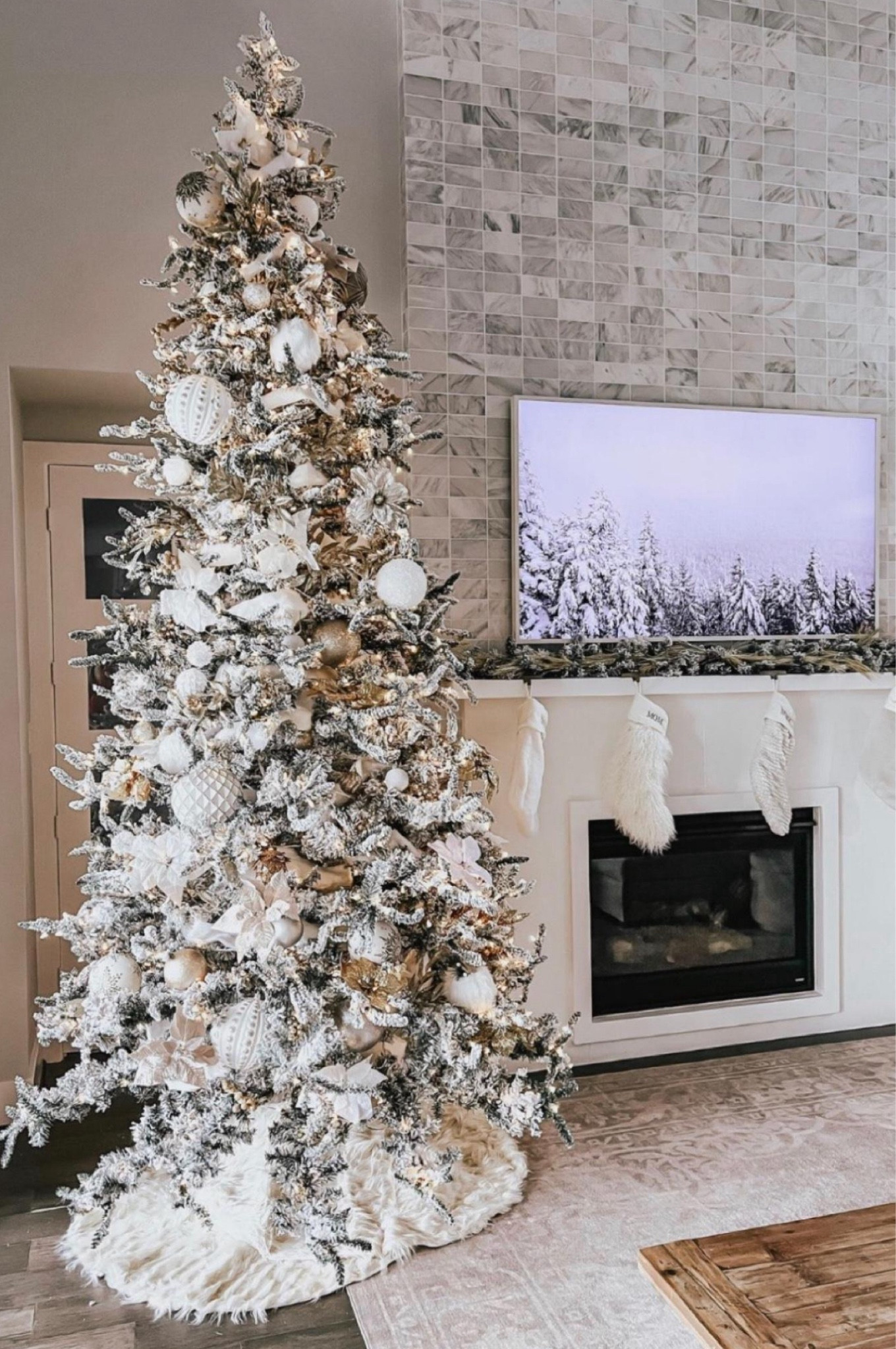 Christmas tree decor! 🤍

#LTKFindsUnder50 #LTKHome #LTKHoliday