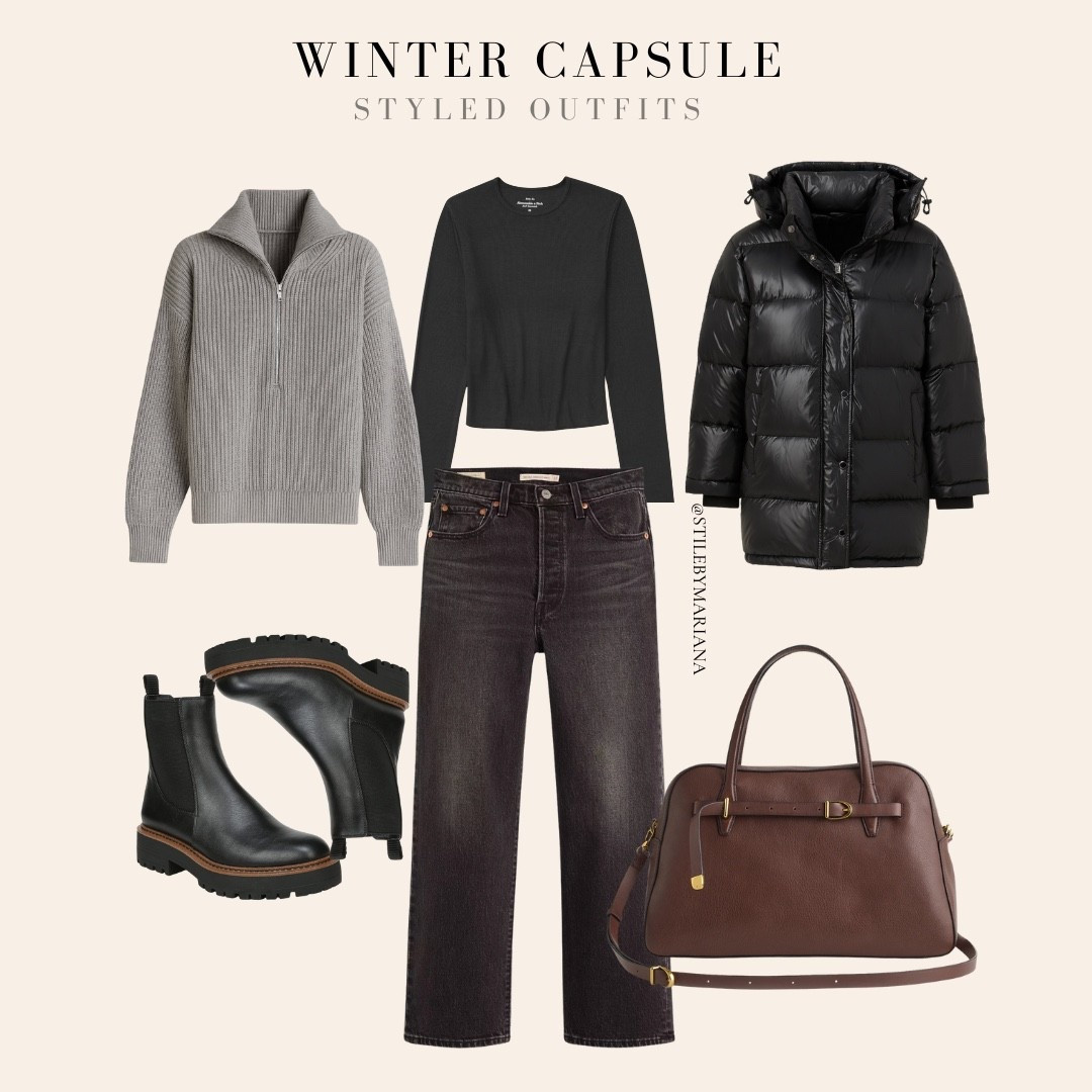 Winter Capsule outfit 

#LTKFindsUnder100 #LTKFindsUnder50 #LTKSeasonal