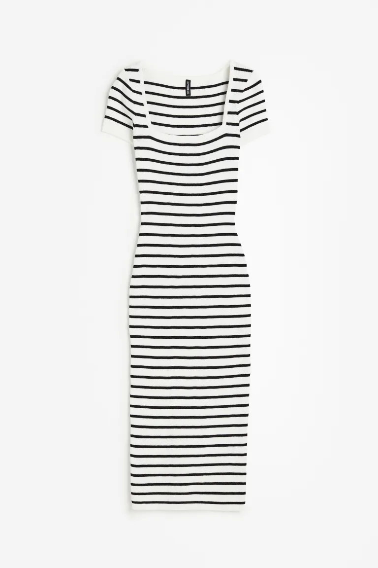 Rib-knit Midi Dress | H&M (US + CA)