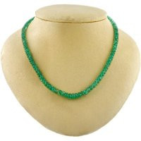 14K Gold Emerald Necklace Natural Columbian Gemstone, Muzo | Etsy (US)