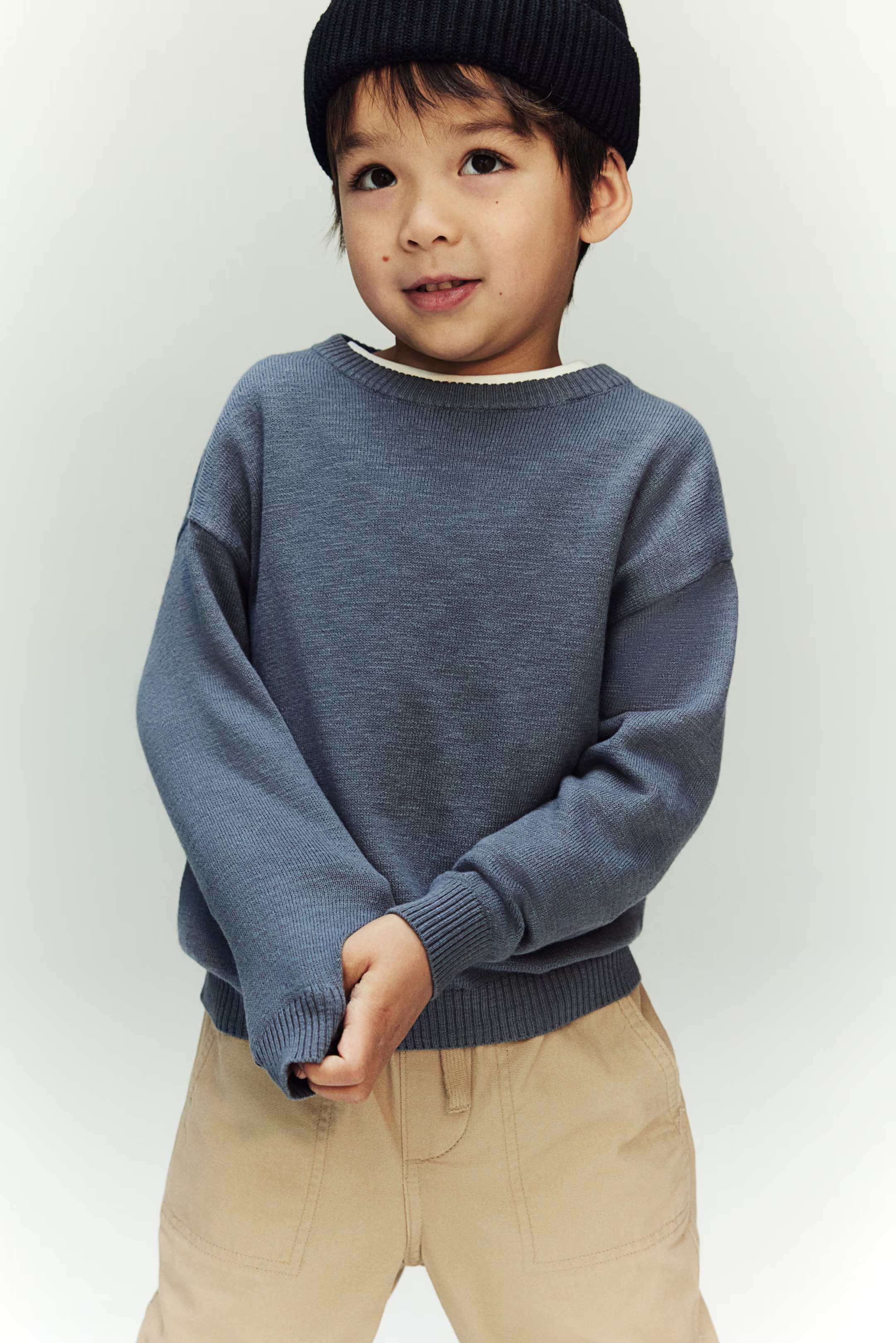 Loose-Fit Cotton Sweater | H&M (US + CA)