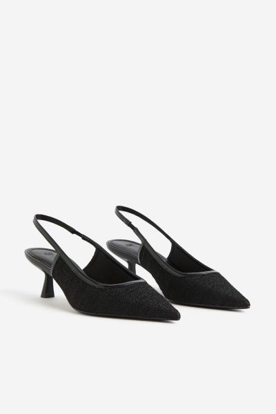 Textured slingbacks | H&M (UK, MY, IN, SG, PH, TW, HK)