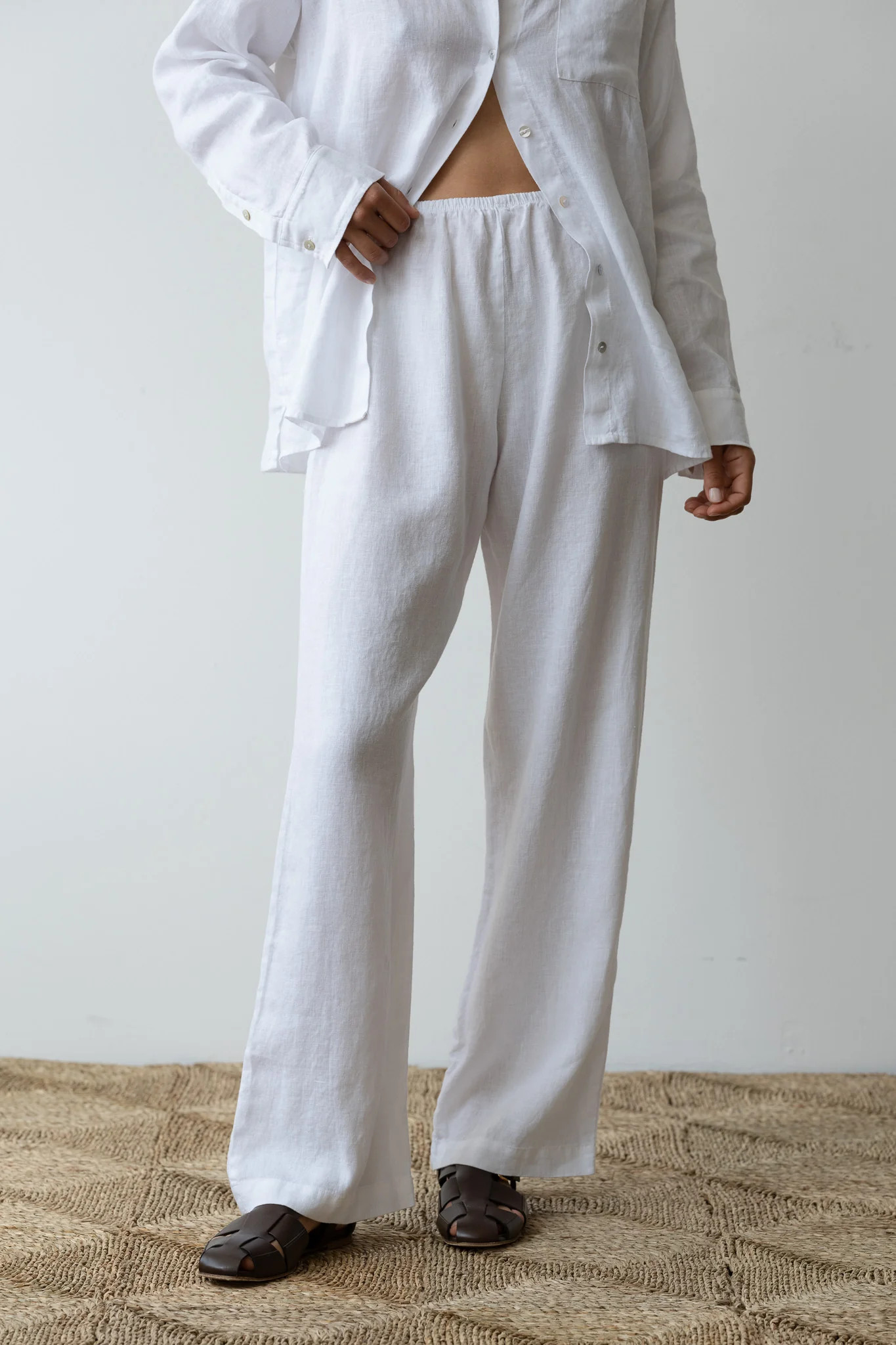 The Linen Simple Pant | DONNI.