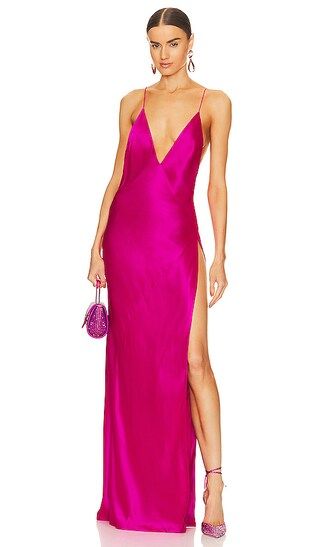 Paloma Dress in Neon Pink | Revolve Clothing (Global)