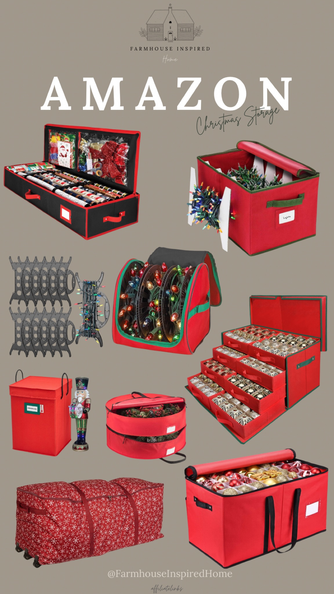 Amazon Christmas storage you must have! Amazon Storage, Amazon must haves, Amazon Home, Amazon  finds, Christmas storage, Christmas tree, Christmas ornaments, Christmas wreaths

#LTKSeasonal #LTKhome #LTKsalealert