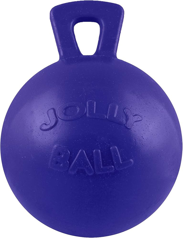 Horsemen's Pride 10" Jolly Ball Horse Toy, Blue, XLARGE, All Breed Sizes | Amazon (US)