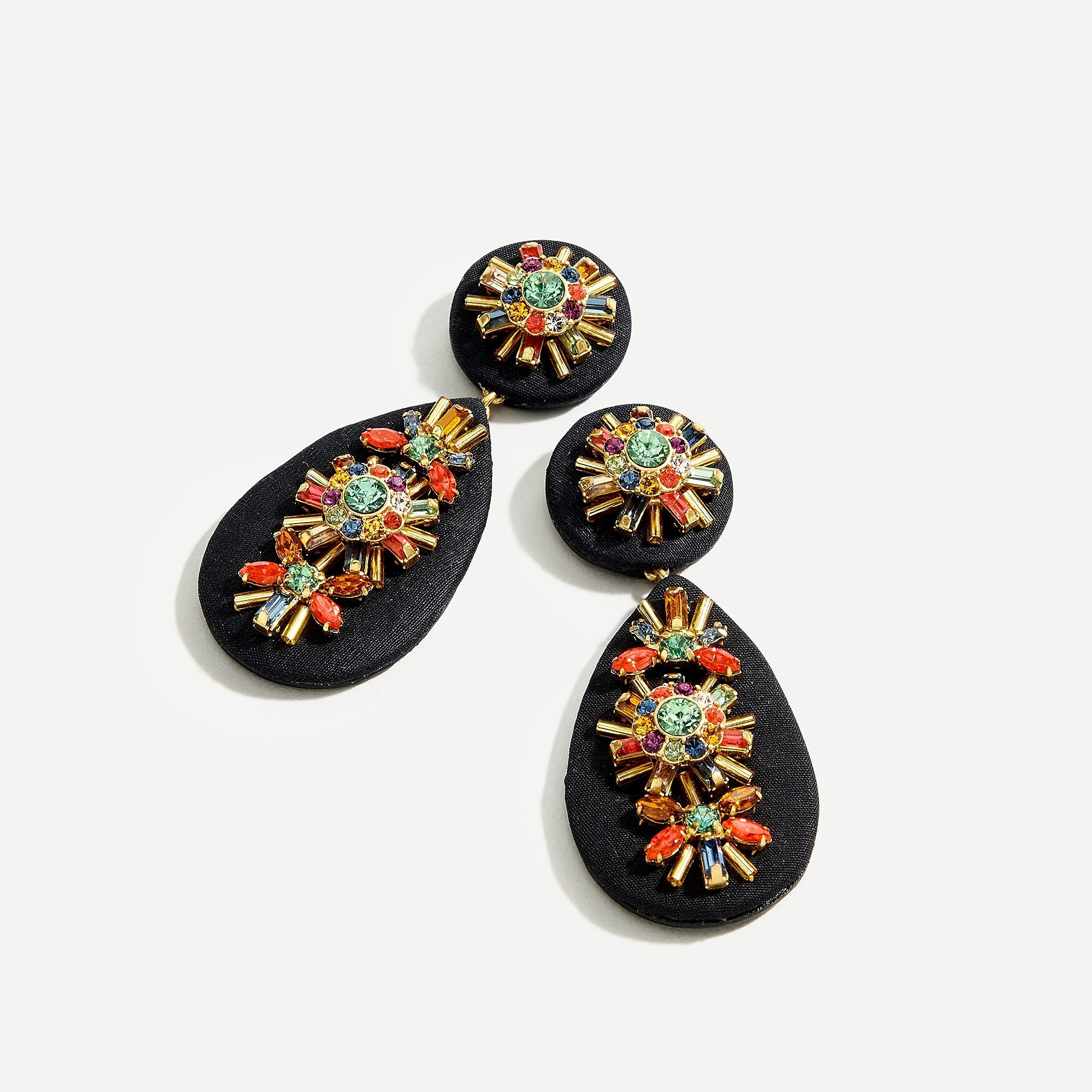 Embellished statement drop earrings | J. Crew US