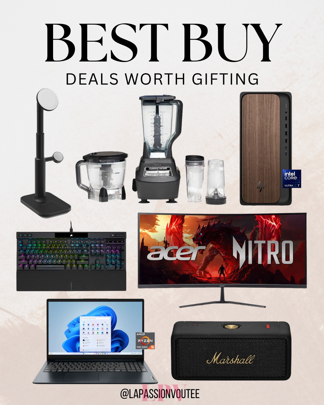 Holiday gifting just got easier with Best Buy’s deals worth grabbing. 🎁💙 So many fun and practical finds that actually make great presents for family, friends, or anyone who loves an upgrade. The prices are so good, too! Perfect timing to stock up on holiday wins. ✨ 

 #LTKHome #LTKSaleAlert