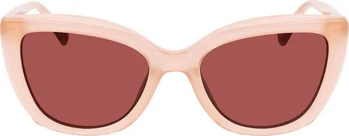 Longchamp Le Pilage 54mm Rectangular Sunglasses | Nordstrom | Nordstrom