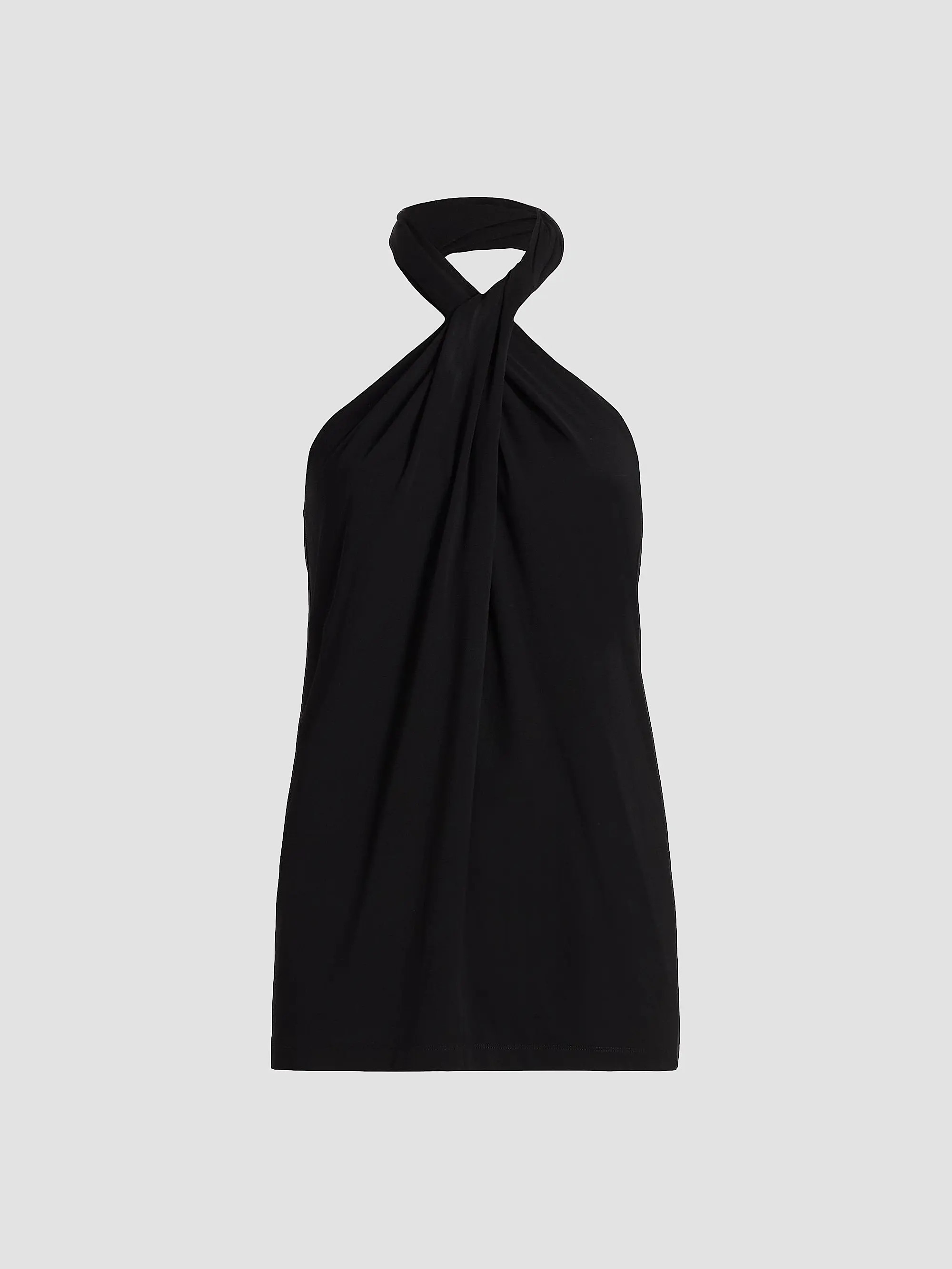Twisted Jersey Halter Top | Saks Fifth Avenue