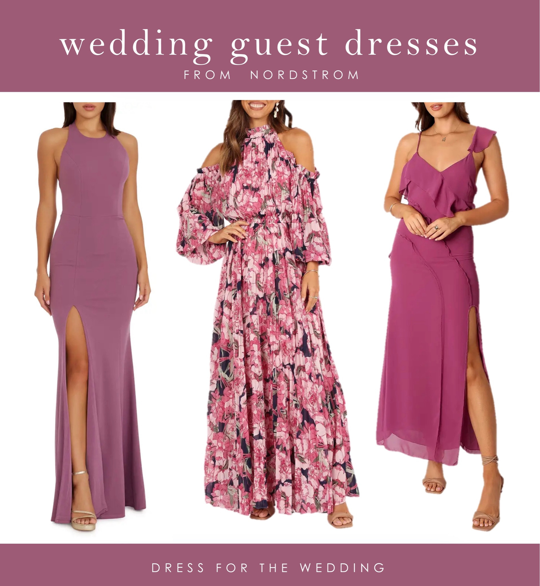 
Wedding guest dress 
Summer dress 
Sale dress picks for spring and summer wedding season! 

Gorgeous wedding guest dresses from Nordstrom.
Purple dress, maxi dress, wedding guest dress, Dress the Population dress, Petal and Pup dress, spring dresses, what to wear to a April, May, or June wedding,  midi dress, cocktail dress. Wedding guest dress under $100 affordable wedding guest outfit. 


#LTKwedding #LTKfindsunder100 #LTKparties #ltkover40 #ltkseasonal #ltkwedding #ltksummersales #ltkxnsale

#LTKxNSale #LTKOver40 #LTKSeasonal