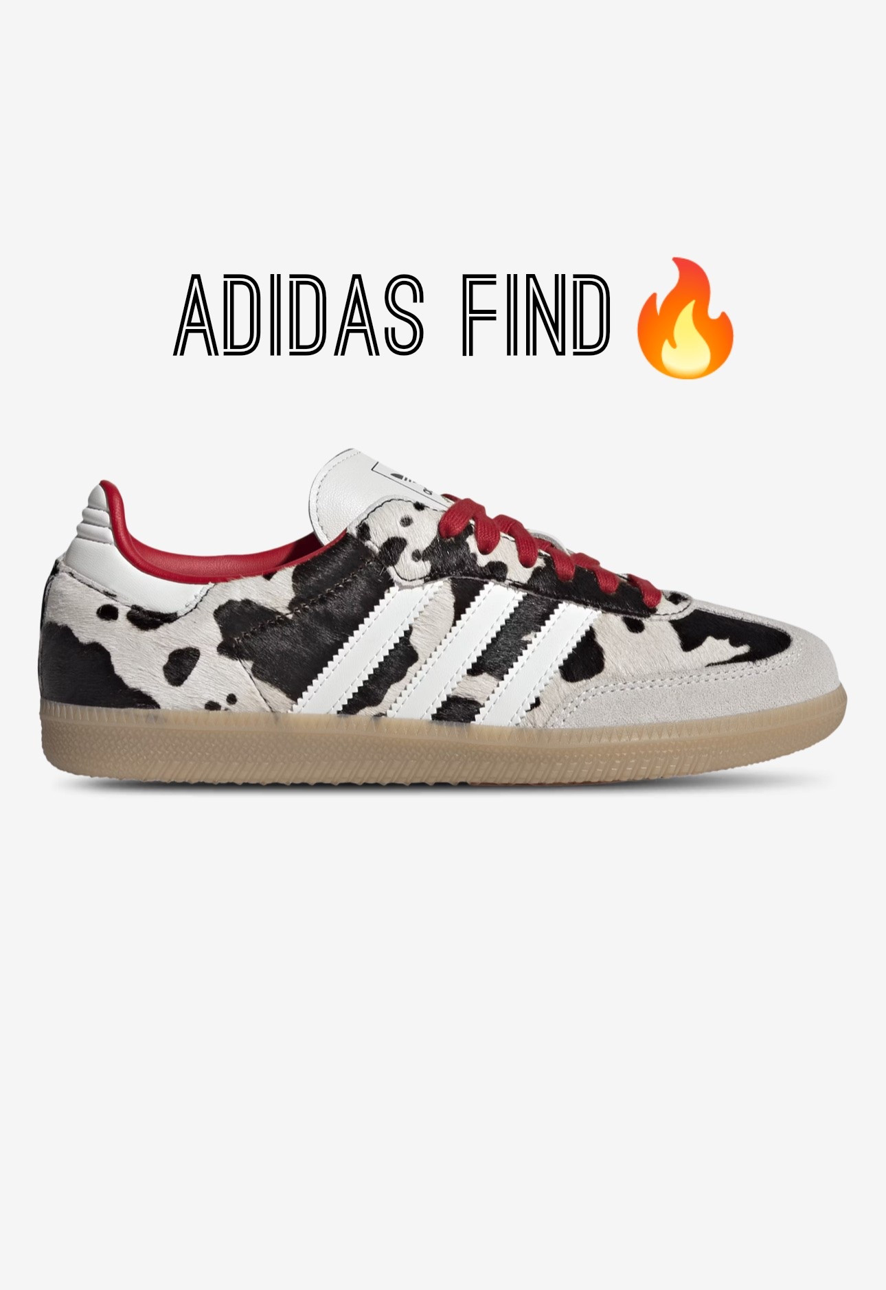 @adidas has all the goodies to prepare you for fall! These cow print sambas are a must! Grab them before they sell out! 

#ltkstyle #styleinspo

#LTKootd