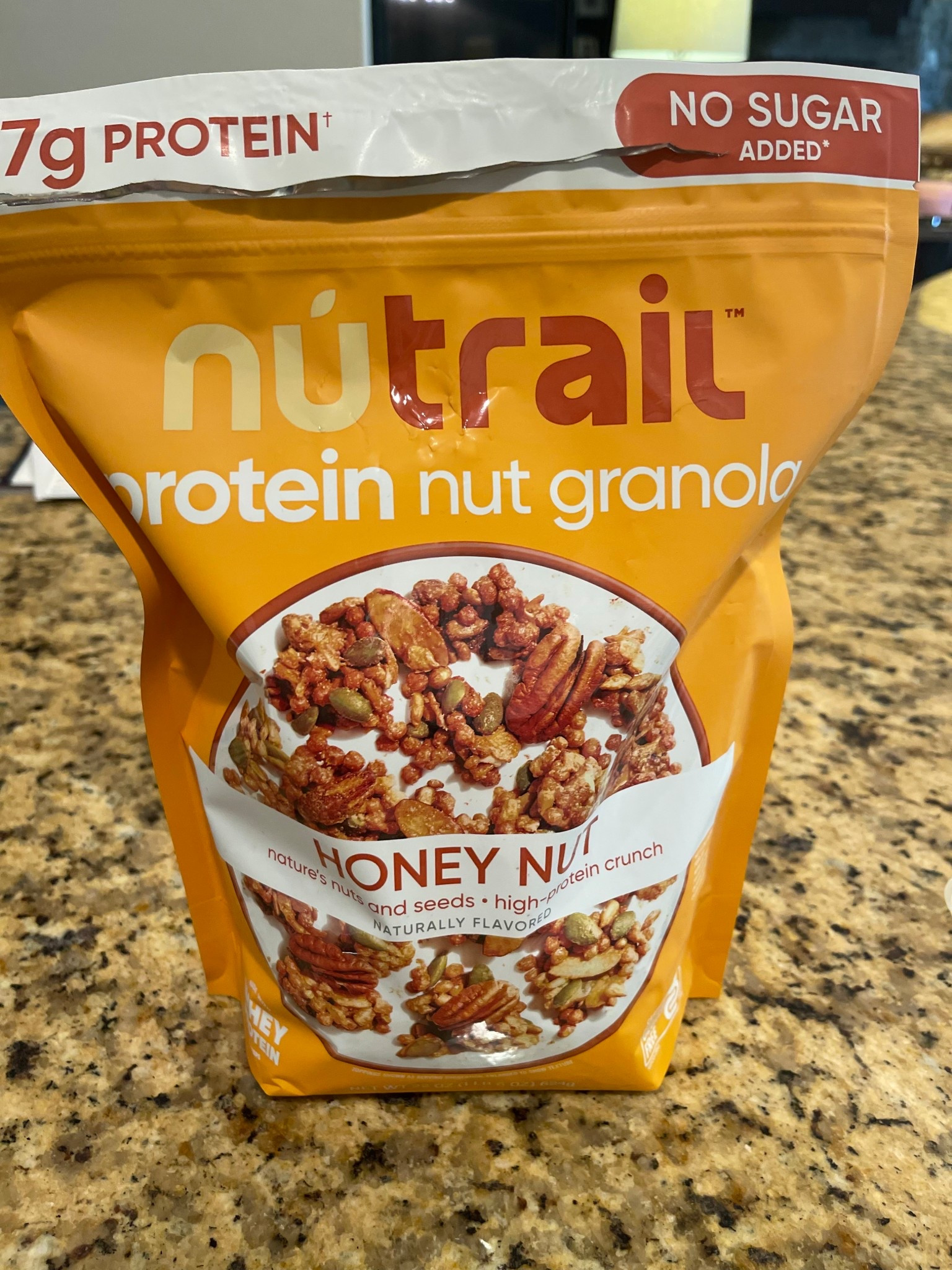 I love to add granola to my Greek yogurt! It’s always so full of sugar and calories! I found this the other day and was super excited to try it!  It did not disappoint!  Sooo good and high protein!

#LTKfoodie #LTKmorningroutine #LTKActive