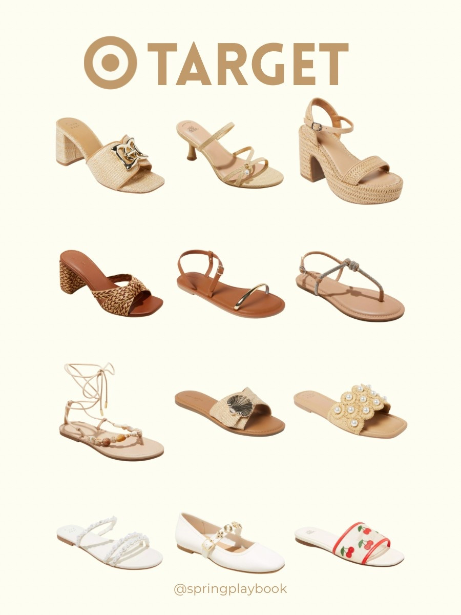 New SPRING shoes at Target. Resort inspired with the seashell details, woven designs, and how about those Maryjanes with the strap details!

#createdcolorful #createdcolorfulspring #hocspring #tcispring #pcaspring #lightspring #warmspring #truespring #brightspring #clearspring #paintboxspring #bluespring

#LTKStyleTip #LTKFindsUnder50 #LTKShoeCrush