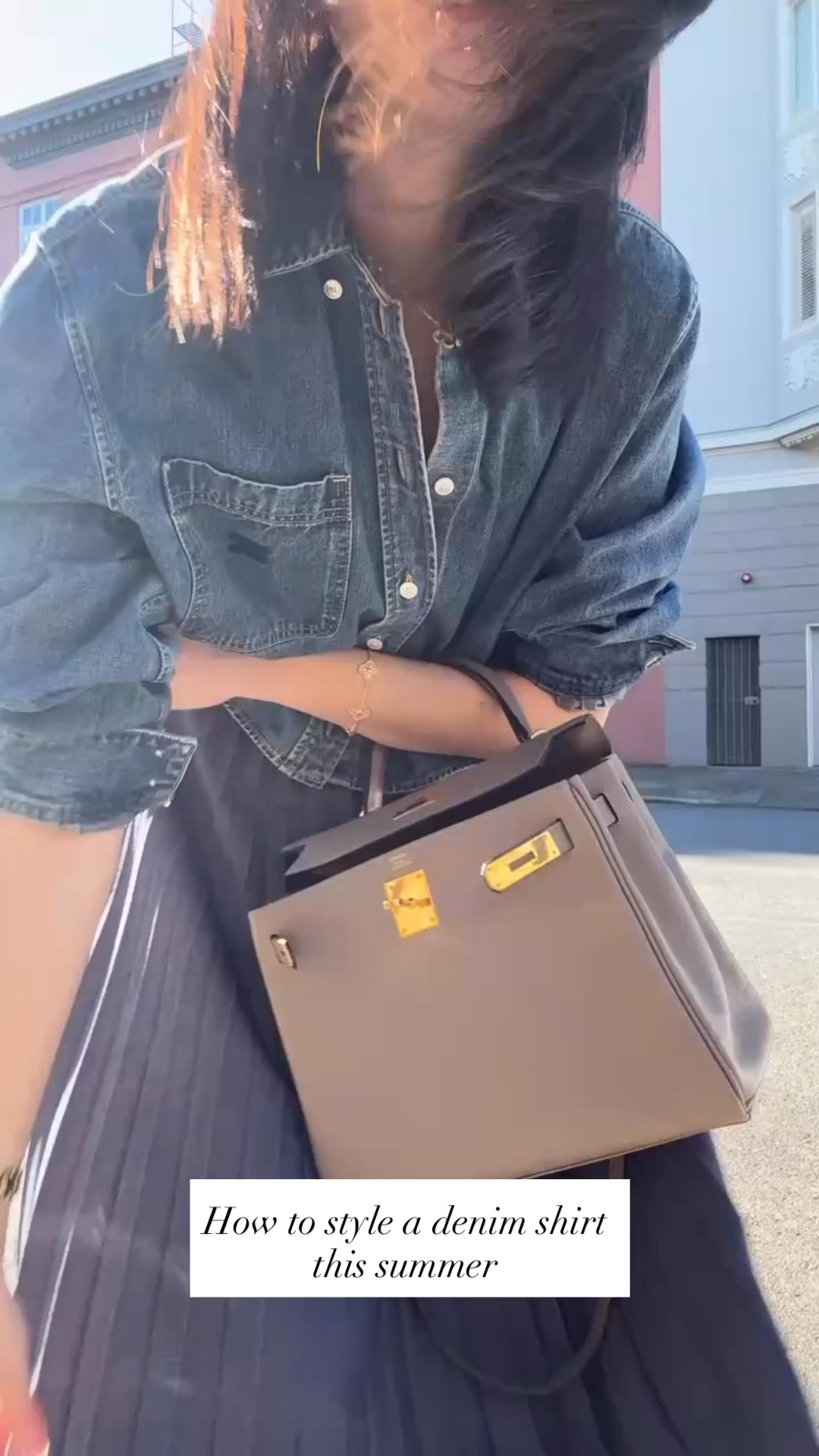 Love a modern cut on a denim shirt styled with a classic skirt. 

#classicstyle
#summerjacket
#denimjacket
#summerlayers
#denimshirt

#LTKootd #LTKgrwm #LTKstorytime