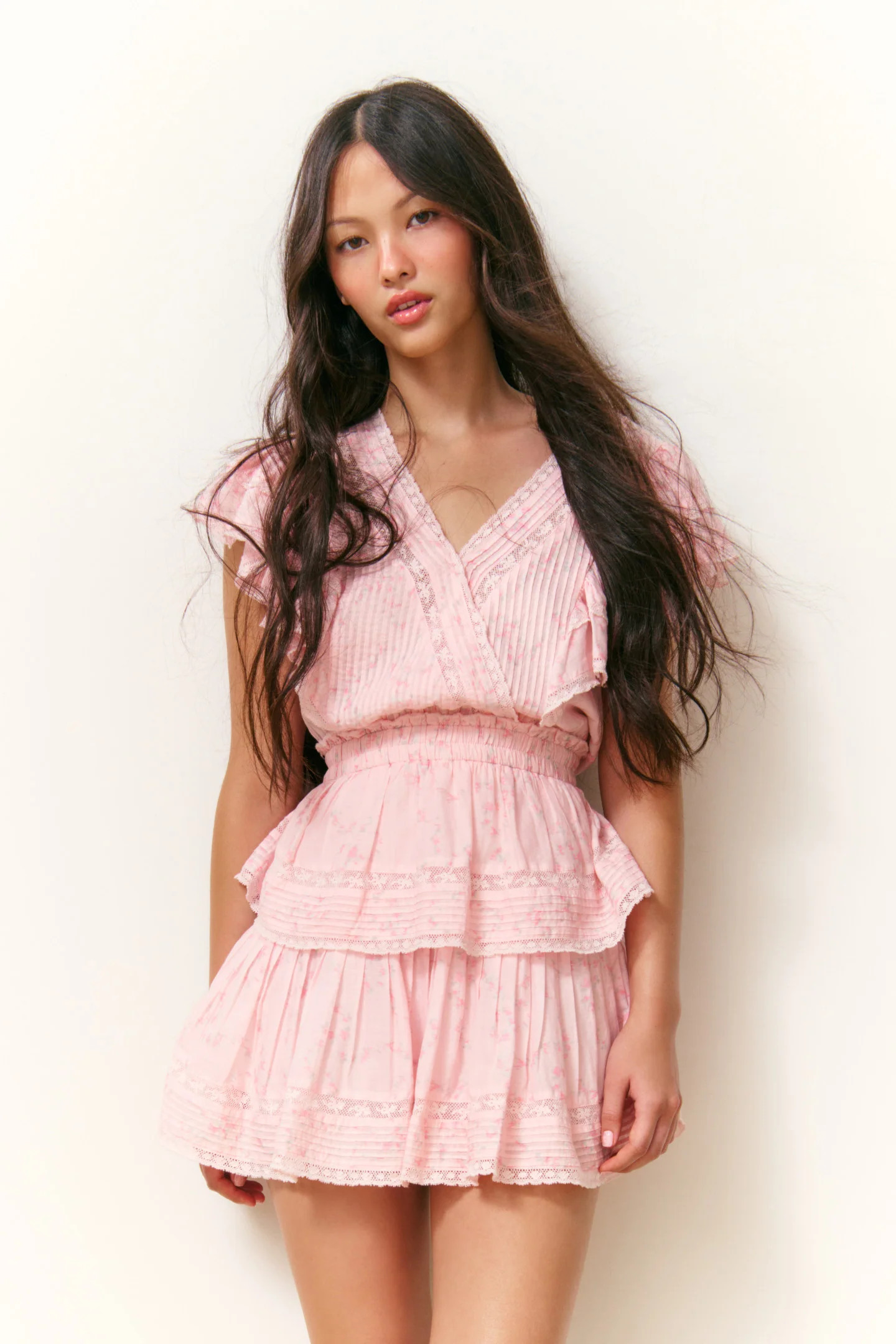 Gwen Luna Rosa Fleur Dress | LoveShackFancy