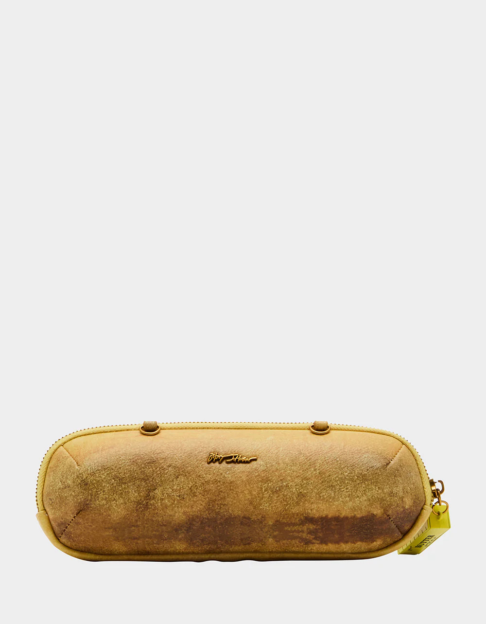 KITSCH BAGUETTE ABOUT IT SHOULDER BAG TAN Women's Kitsch Baguette Bread Shoulder Rhinestone Embel... | Betsey Johnson