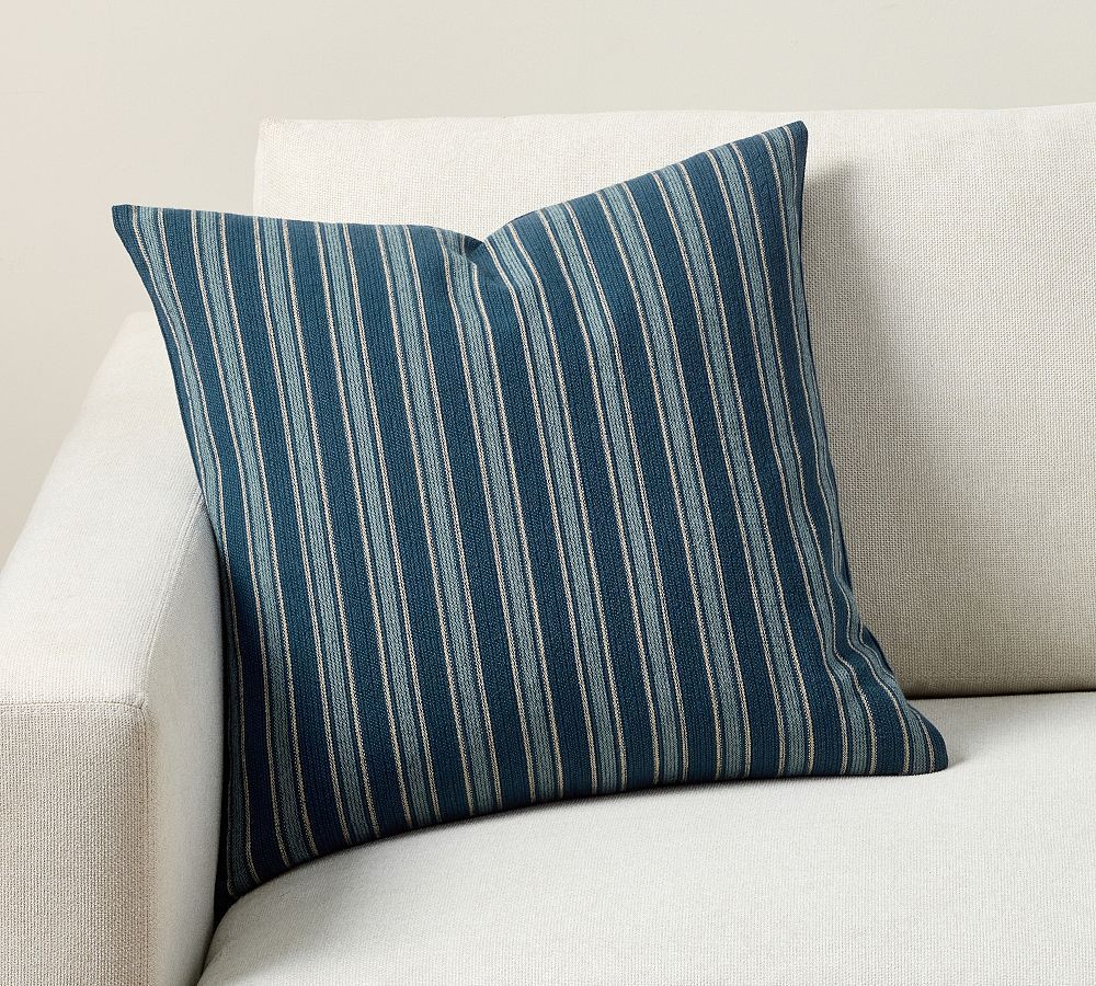 Vero Striped Pillow | Pottery Barn (US)