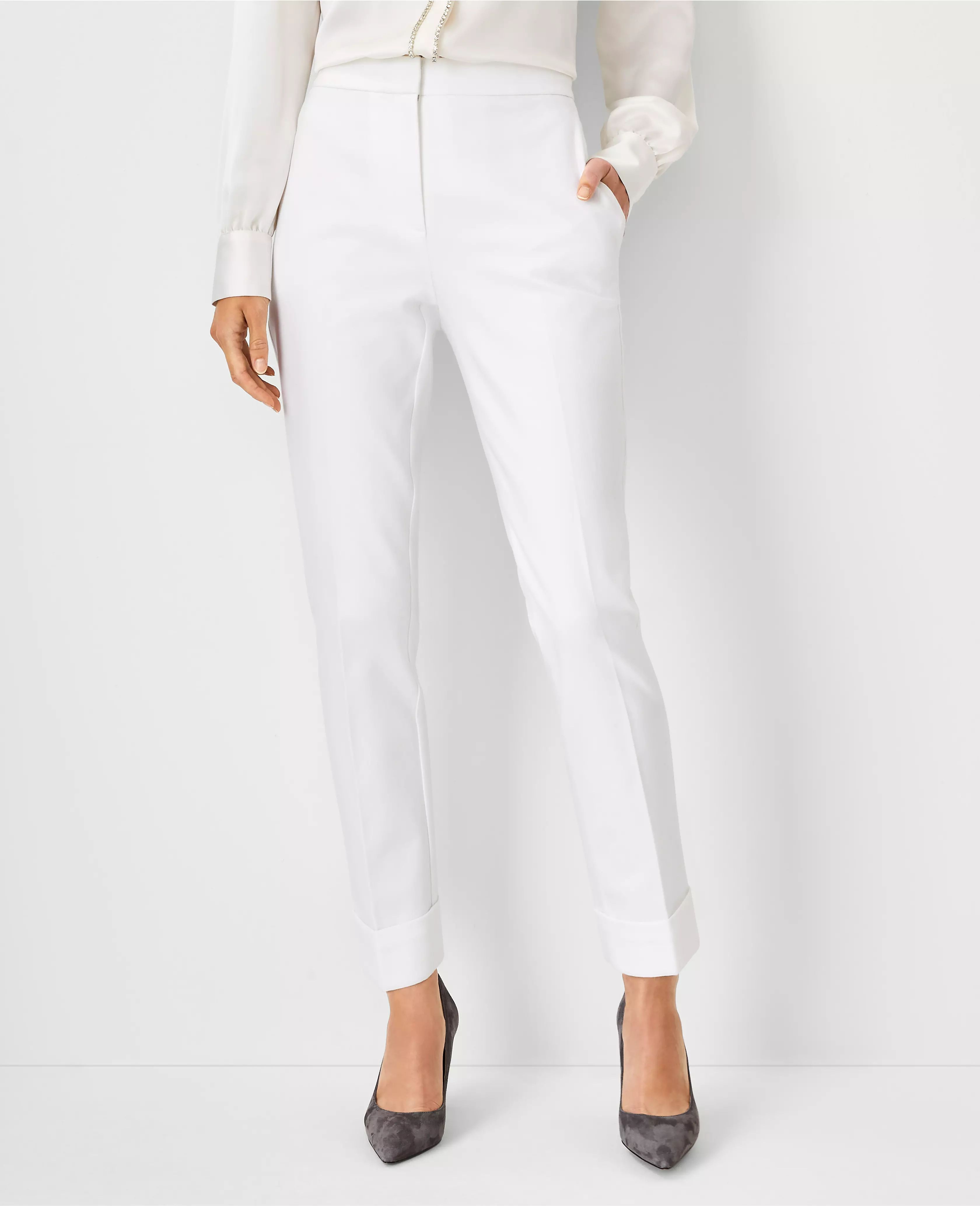 The High Rise Eva Ankle Pant | Ann Taylor (US)