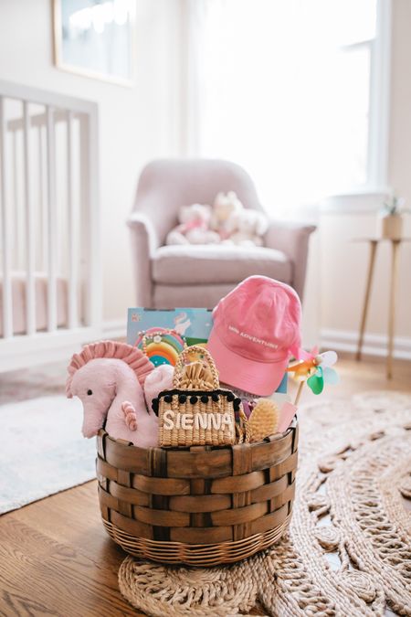 Toddler girl Easter basket. 1 year old Easter basket. Easter inspo for toddlers. Easter basket stuffers  

#LTKkids #LTKbaby #LTKSeasonal