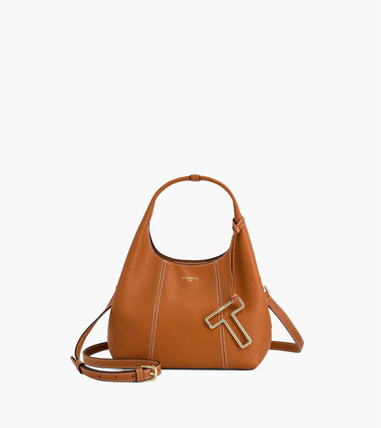 Juliette small handbag in grained leather | Le Tanneur
