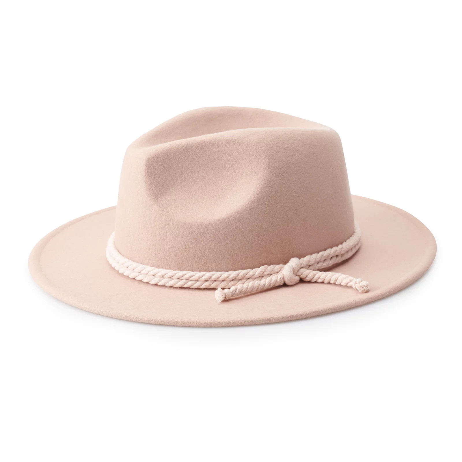 Women's SO Felt Panama Hat with Rope Detail, Lt Brown | Kohl's