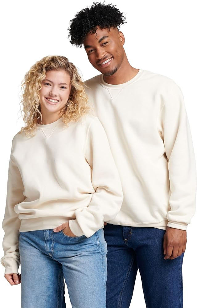 Russell Athletic Men's Dri-Power Fleece Sweatshirts, Moisture Wicking, Cotton Blend, Relaxed Fit,... | Amazon (US)