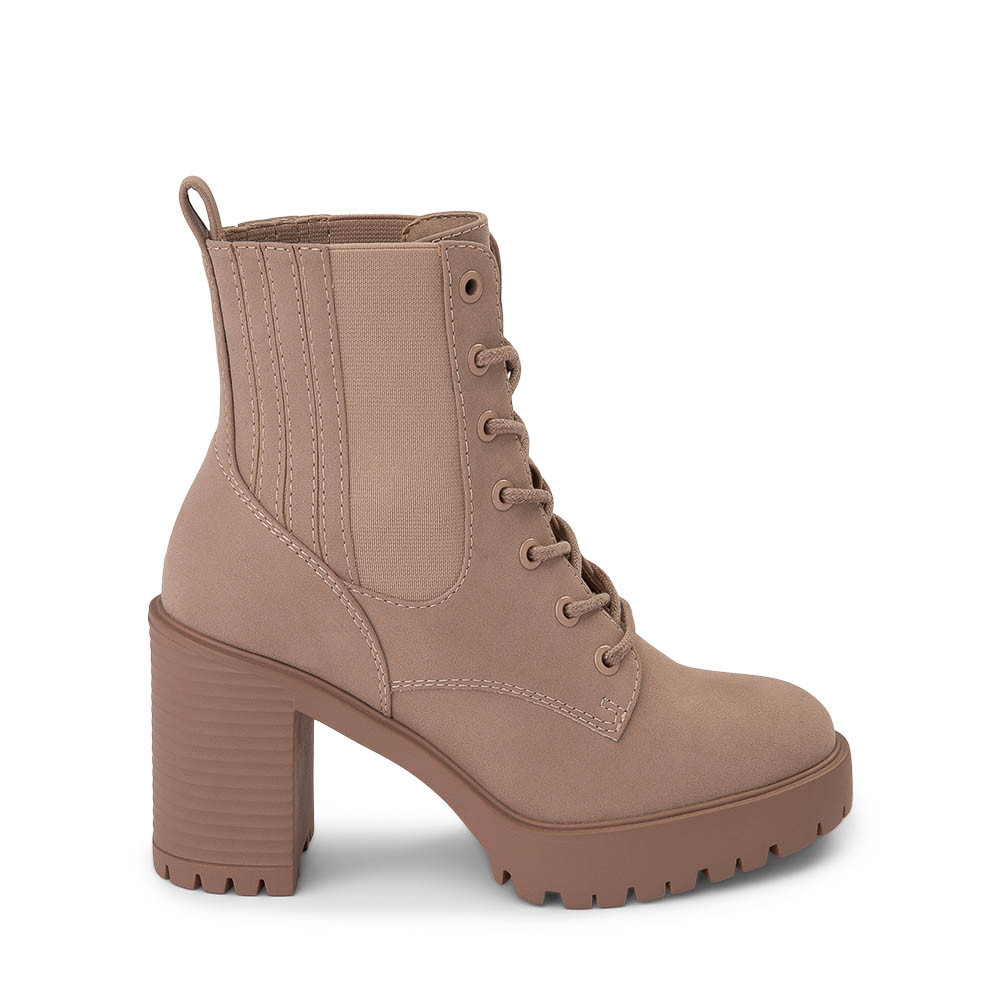Womens MIA Avni Heel Boot - Stone | Journeys