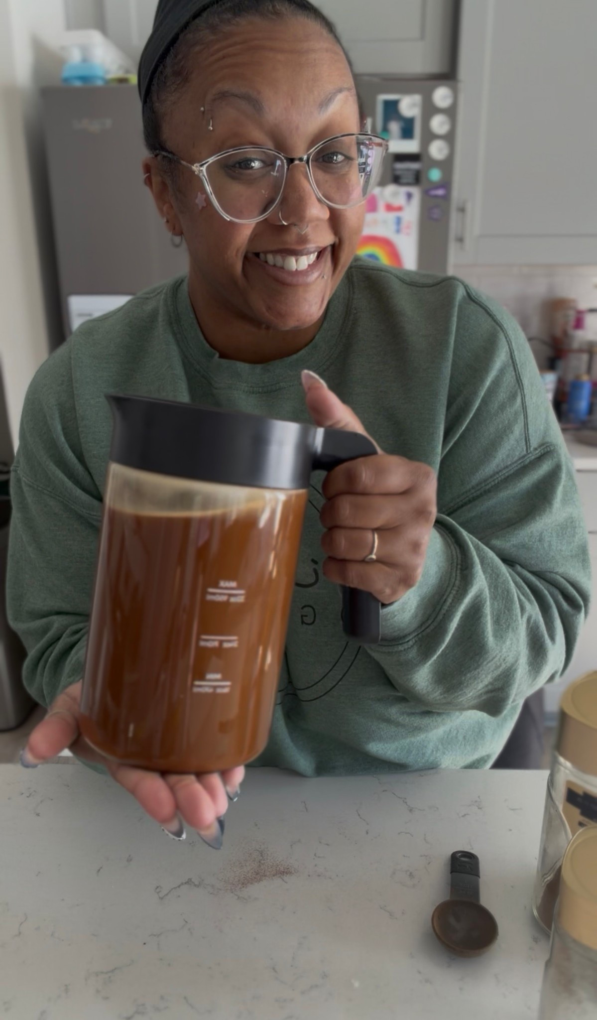 Best coffee system and coffee jug for the fridge! 

#LTKmomlife #LTKmorningroutine #LTKdayinmylife