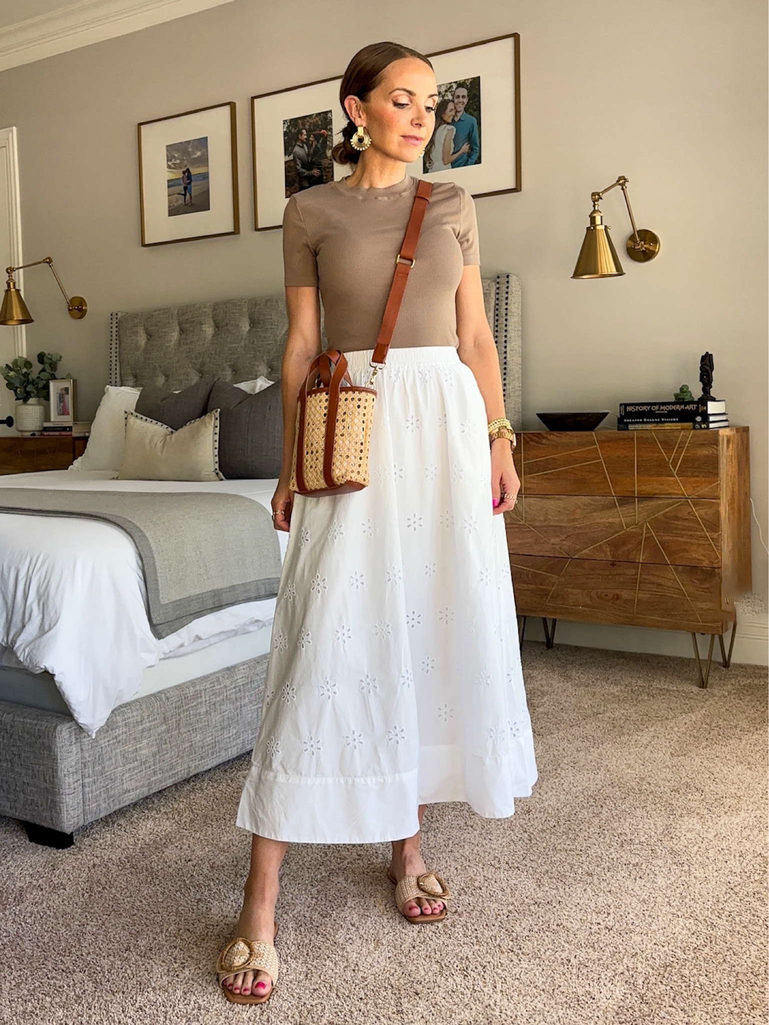 Styling this white eyelet skirt from @target! 🤍♥️ @targetstyle #Target #TargetPartner #ad 

#LTKStyleTip #LTKSeasonal